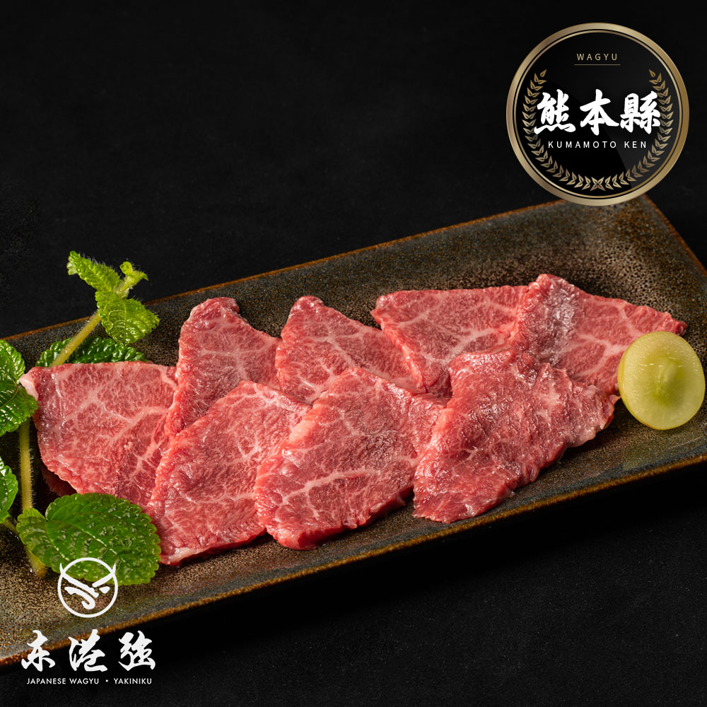 【東港強】熊本A5和牛-腿肉燒肉片-100g