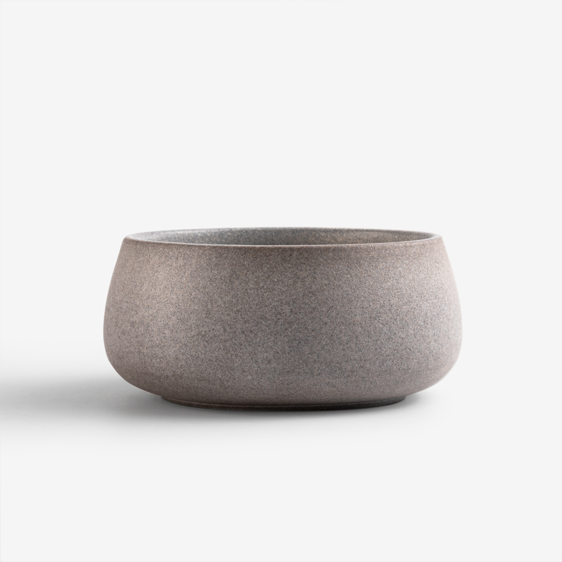 Earth 15cm Ceramic Bowl | Gray_1