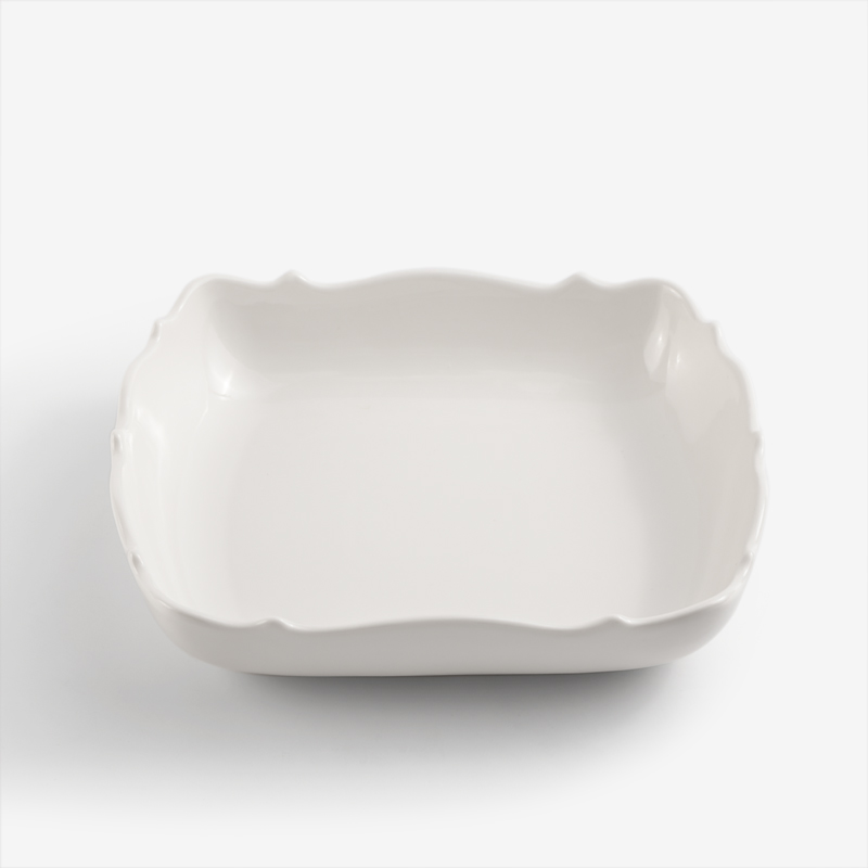 Ice Crack 23cm Ceramic Plate_0