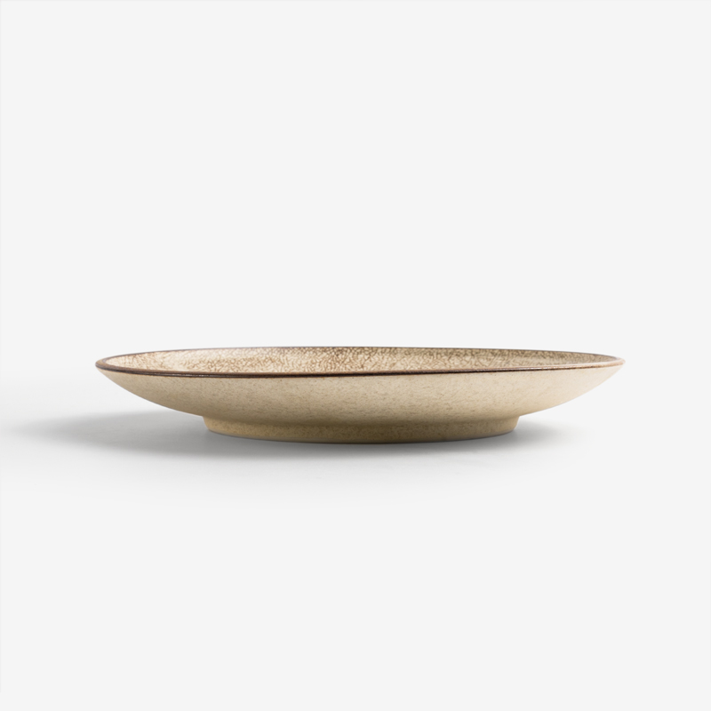 Ice Crack 23cm Ceramic Plate_1
