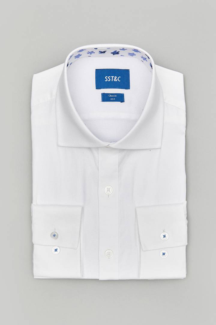 SST&C #Comfortable Cotton  Classic White Shirt | 0312106007  (Outlet)_5