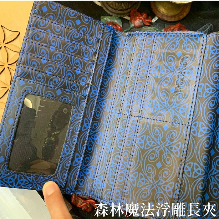 森林魔法浮雕長夾/皮夾 ~Anne Stoke官方授權_2