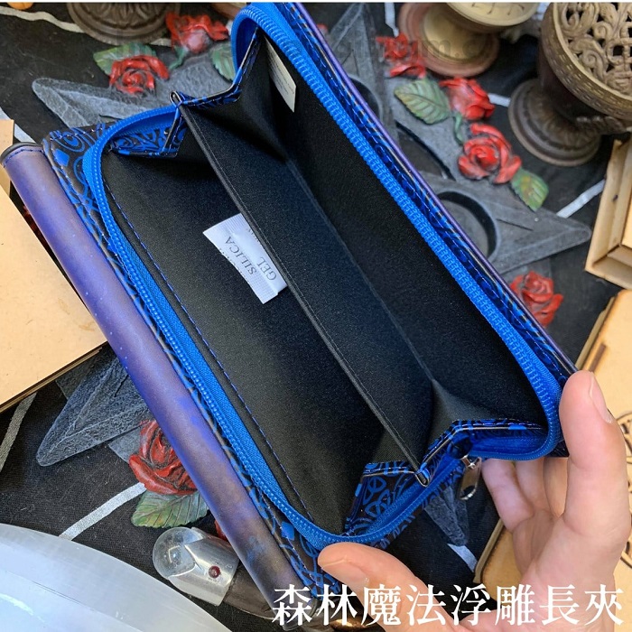 森林魔法浮雕長夾/皮夾 ~Anne Stoke官方授權_3
