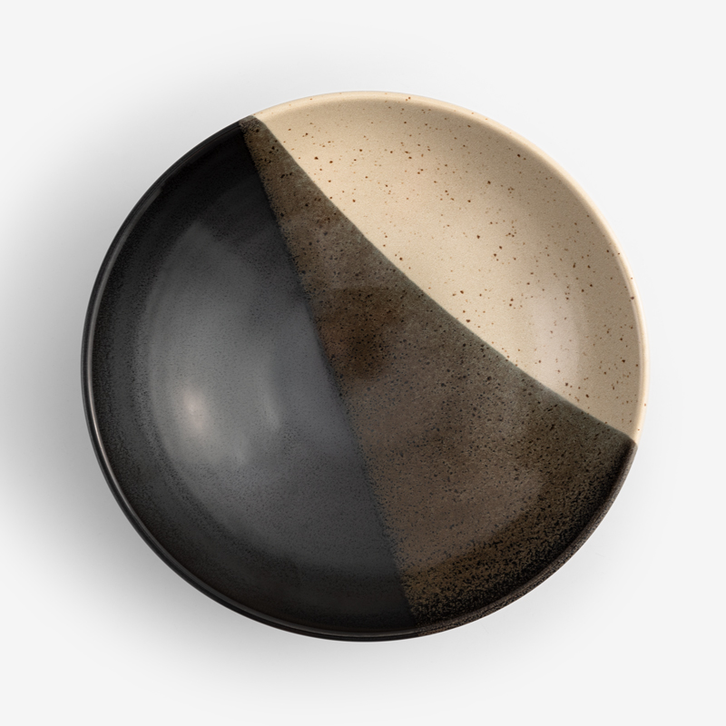 Ice Crack 23cm Ceramic Plate_1