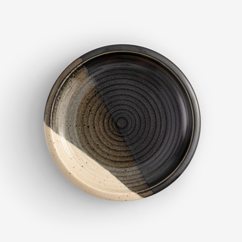 Ice Crack 23cm Ceramic Plate_1