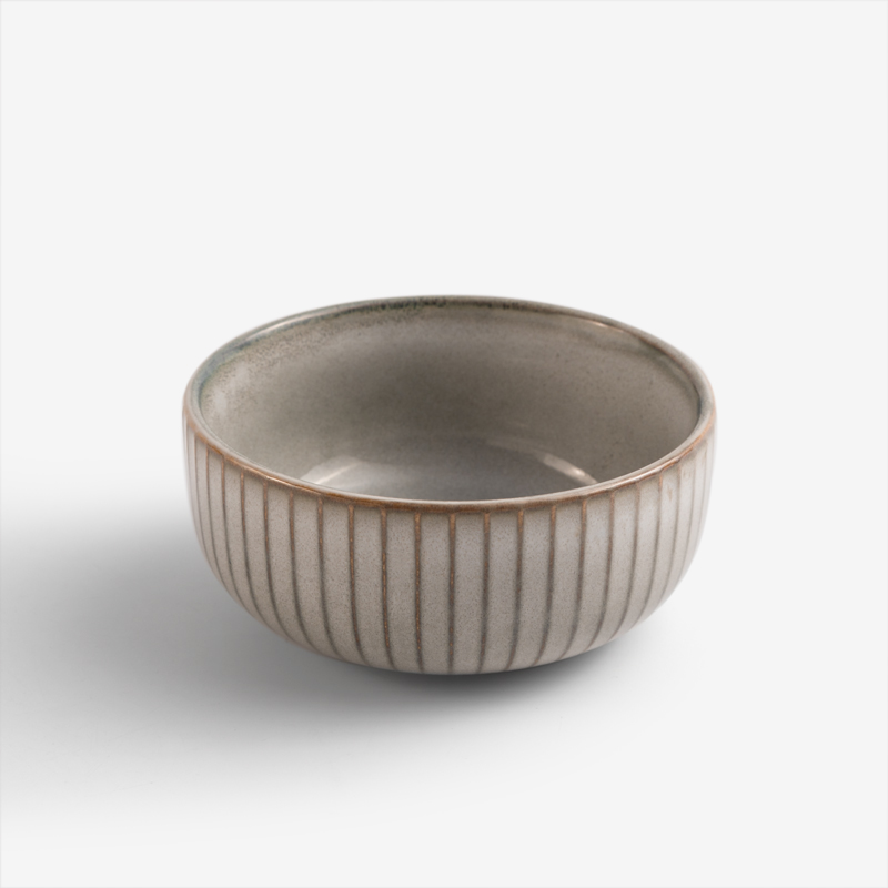WAGA 歐式菊瓣 11cm 陶瓷碗｜灰藍｜單品_0