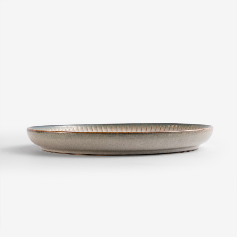 Ice Crack 23cm Ceramic Plate_3