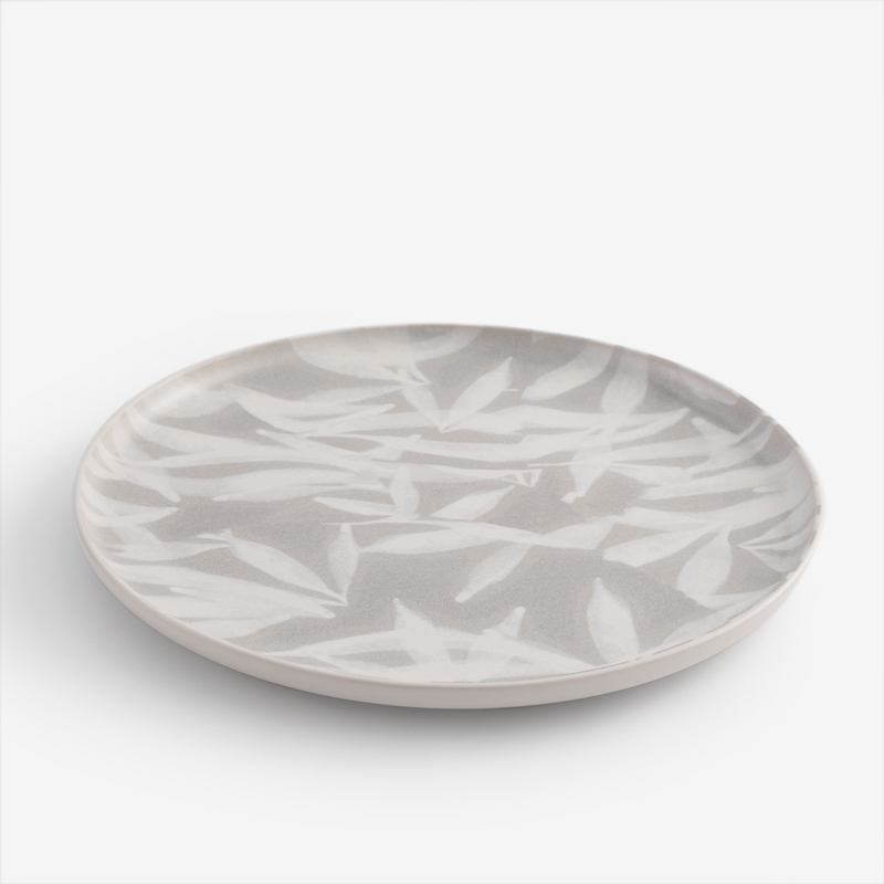 Ice Crack 23cm Ceramic Plate_0