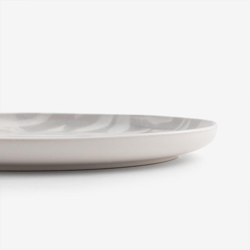 Ice Crack 23cm Ceramic Plate_3