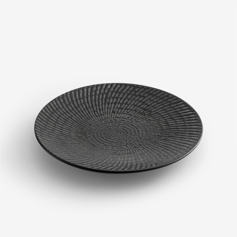 Ice Crack 23cm Ceramic Plate_0