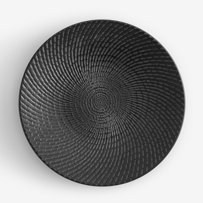 Ice Crack 23cm Ceramic Plate_1