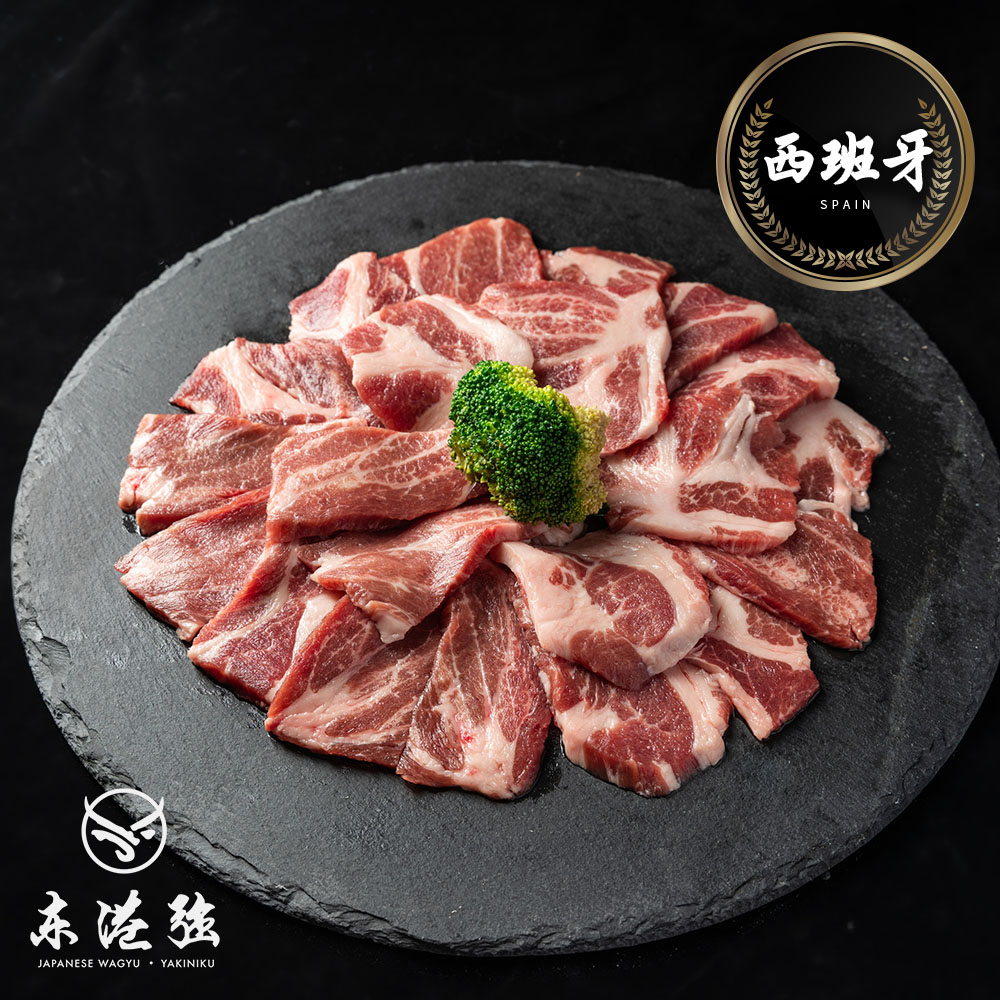 【東港強】伊比利松阪豬-燒肉片200g