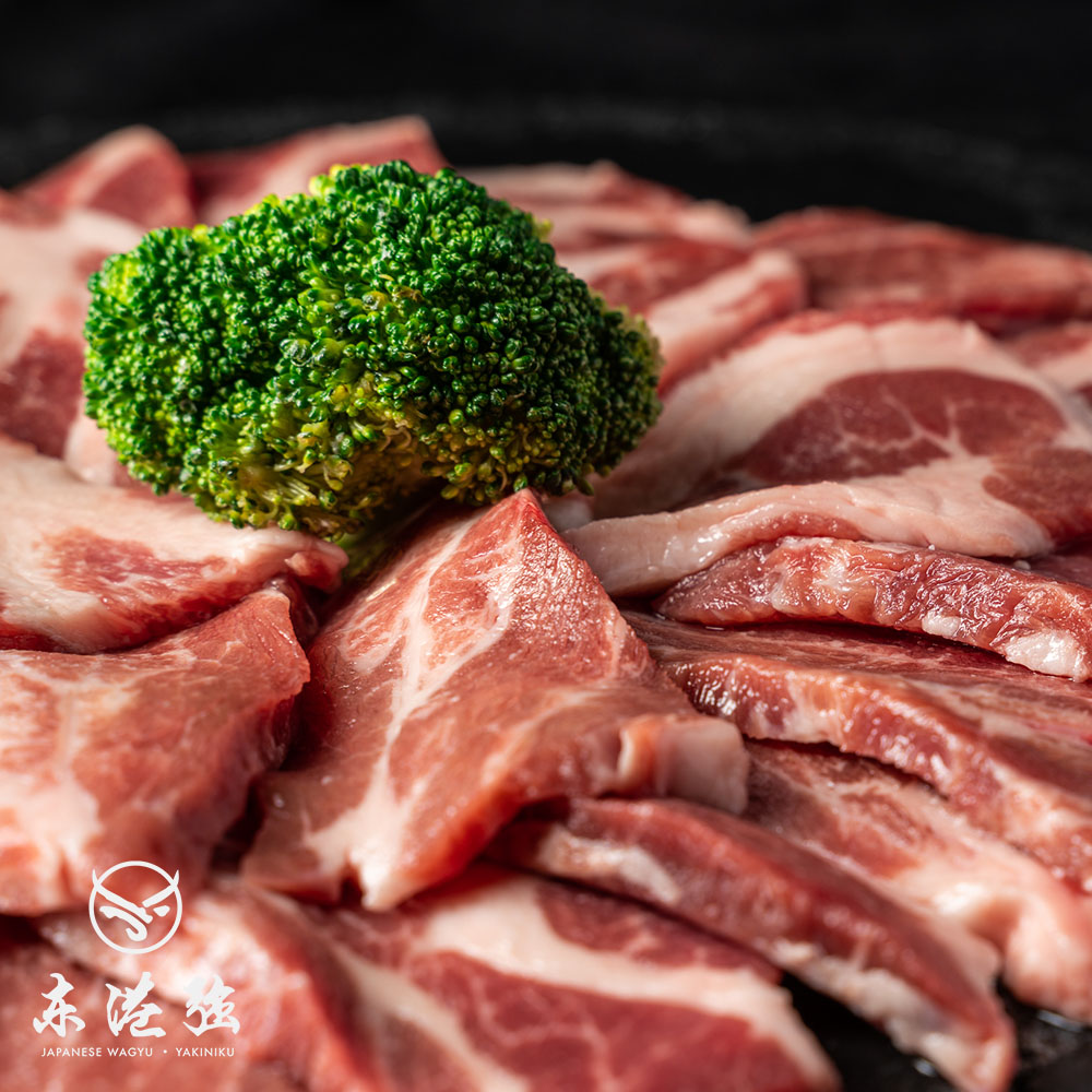 【東港強】伊比利梅花豬-燒肉片200g_2