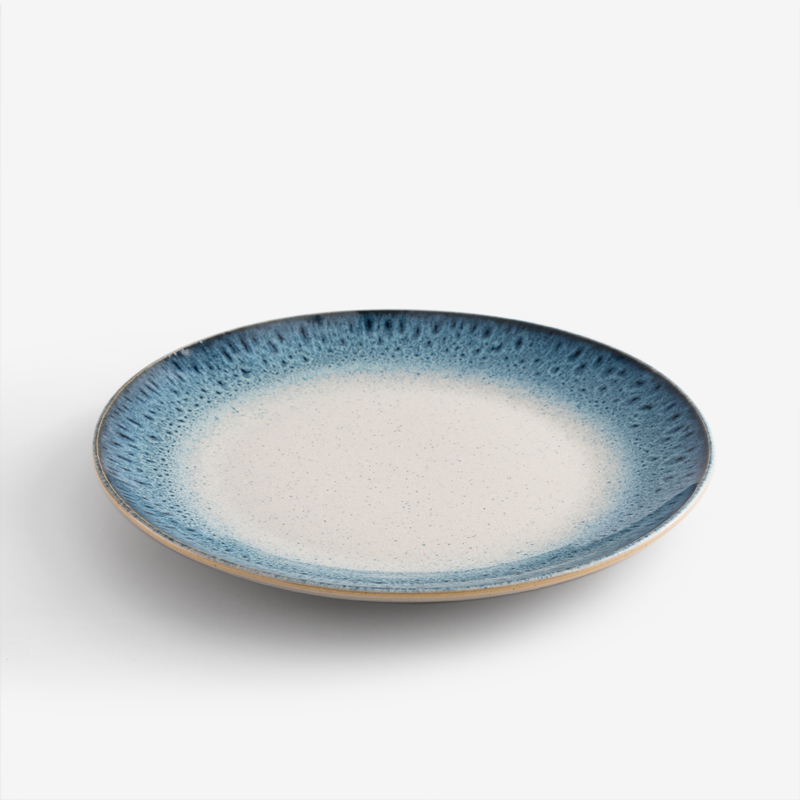 Ice Crack 23cm Ceramic Plate_0
