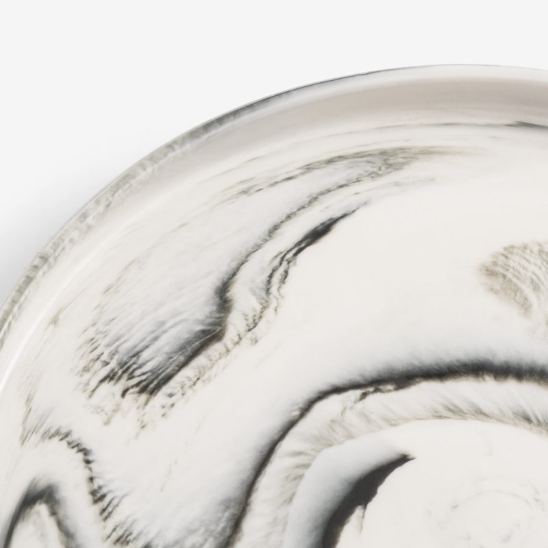 Ice Crack 23cm Ceramic Plate_2