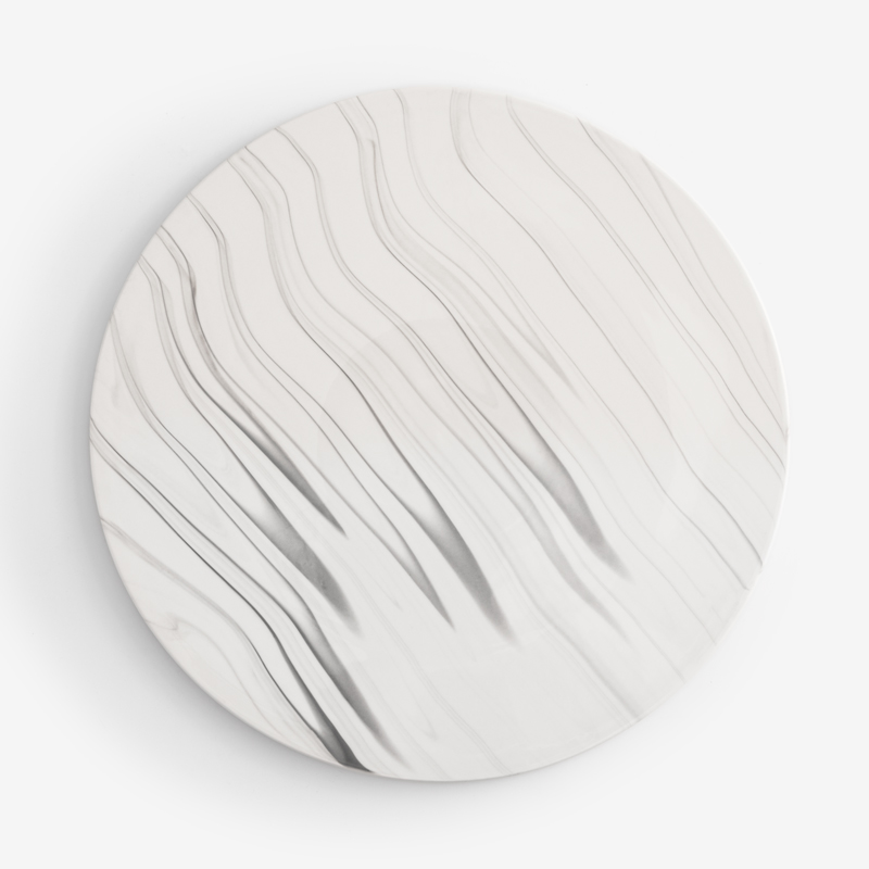Ice Crack 23cm Ceramic Plate_1