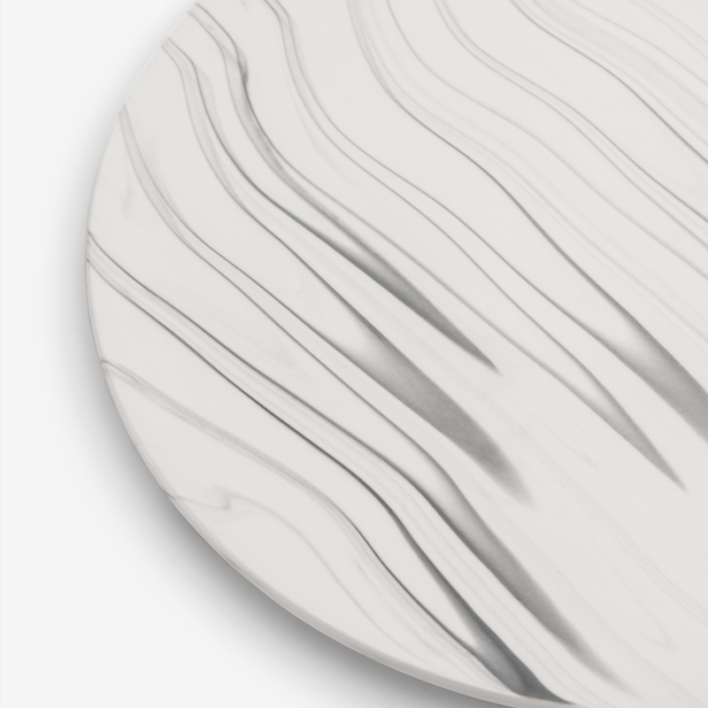 Ice Crack 23cm Ceramic Plate_2