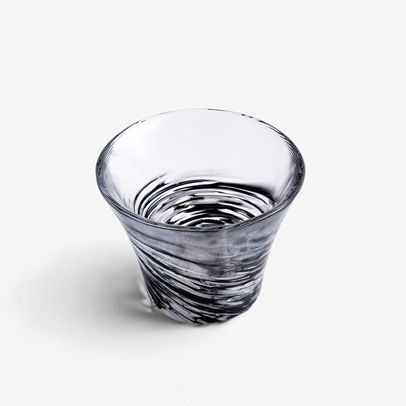 津輕 日製手作 60ml 玻璃酒杯｜夜霧｜單品_0