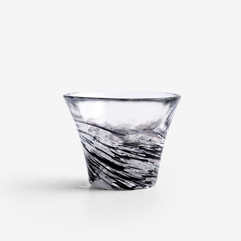 津輕 日製手作 60ml 玻璃酒杯｜夜霧｜單品_1