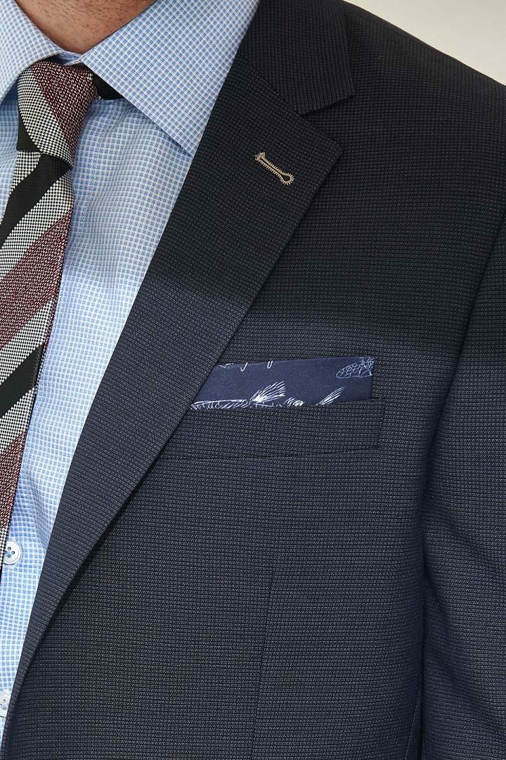 SST&C #Online Exclusive  Navy Slim Fit Suit Jacket | 0112107001  (Outlet)_2
