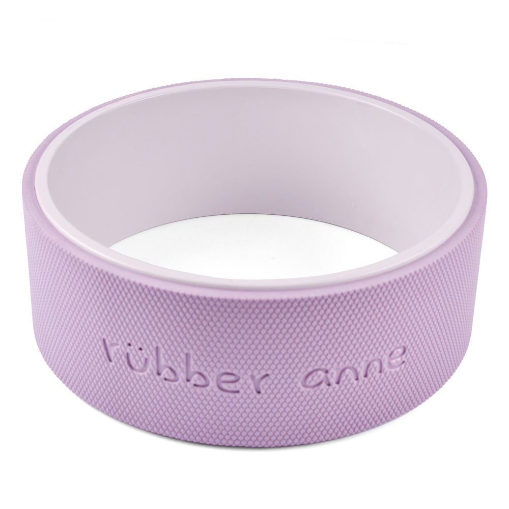 【rubber anne】舒體瑜珈達摩輪(紫灰) YOGA WHEEL_0
