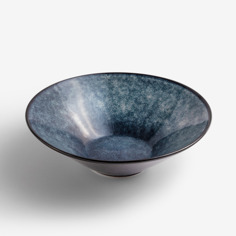 Ice Crack 23cm Ceramic Plate_0