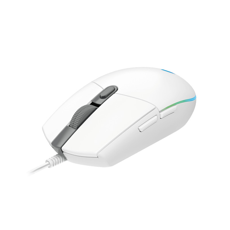 羅技logitech RGB 炫彩遊戲滑鼠/Prodigy電競滑鼠/有線電競滑鼠(G102)-白色_3