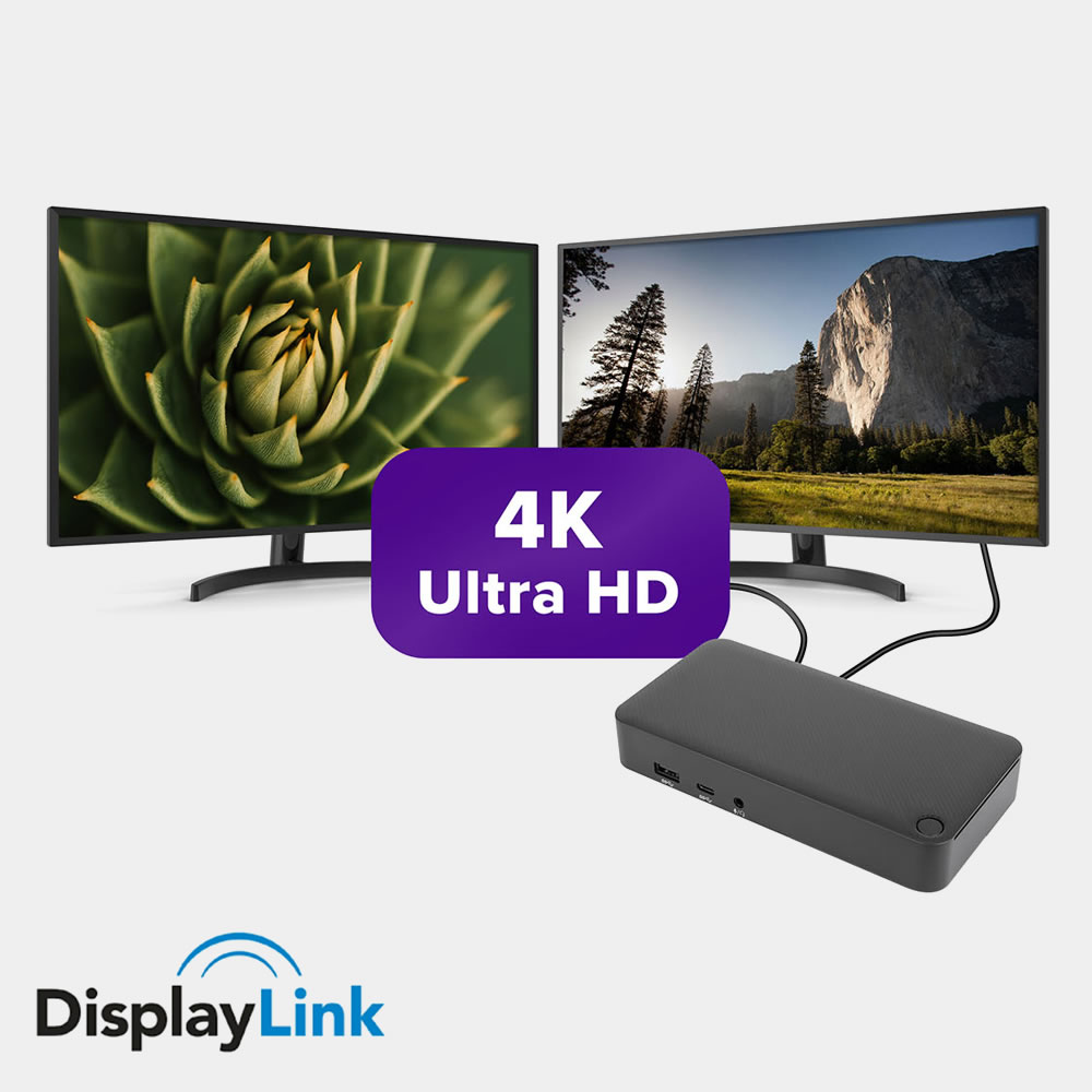 【Targus】 Universal USB-C™ DV4K Docking Station多功能擴充埠 with 65W Power ...