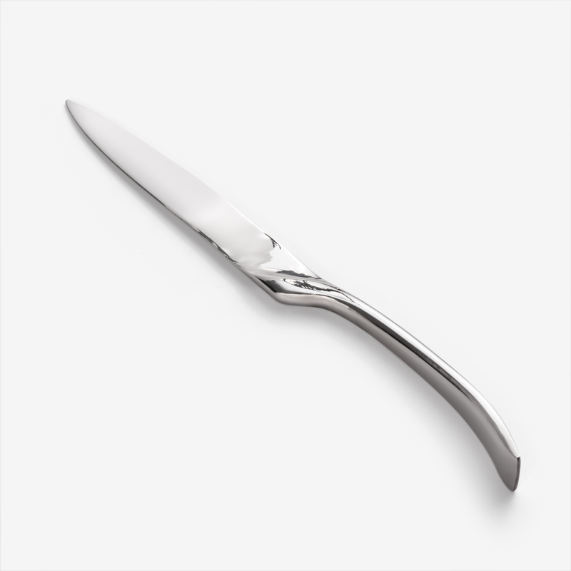 歐式 宮廷流金 26cm 不鏽鋼主餐刀│亮銀│單品_0