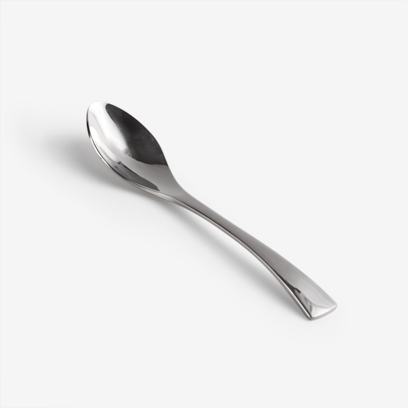 歐式 宮廷流金 15cm 不鏽鋼小匙│亮銀│單品_0