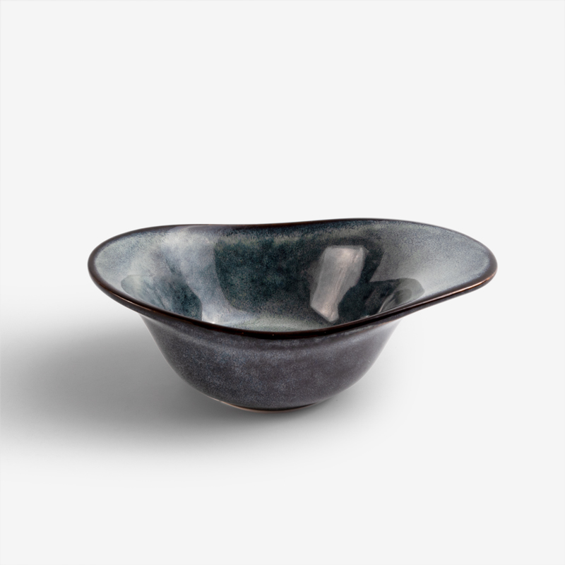 Ice Crack 23cm Ceramic Plate_0