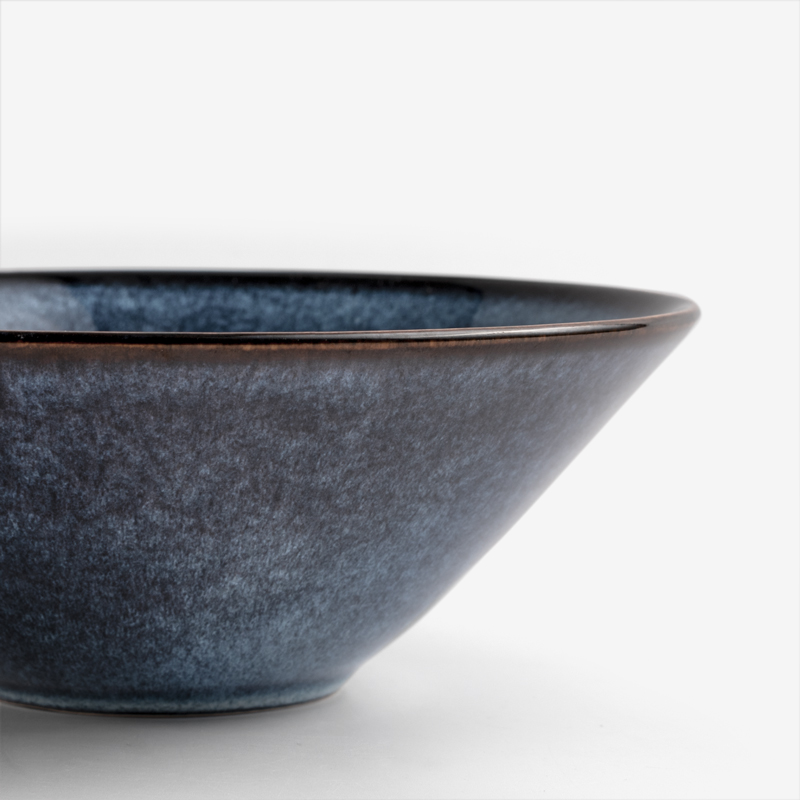 WAGA 夜空映色 18cm 陶瓷深碗｜黛藍｜單品_1