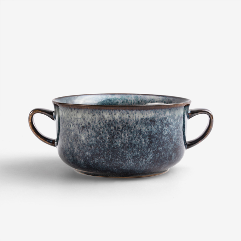 Ice Crack 23cm Ceramic Plate_2