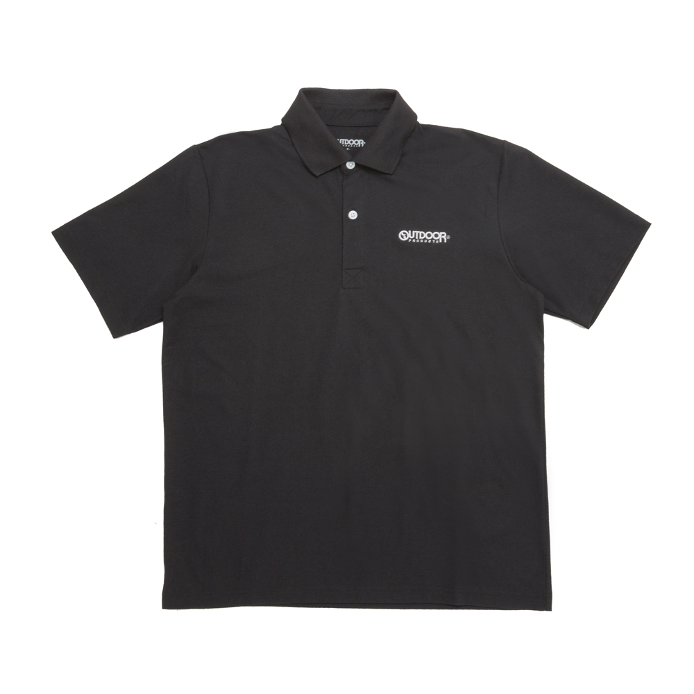 【OUTDOOR】Polo短衫-黑色 OD112206BK (ODCLO)_1
