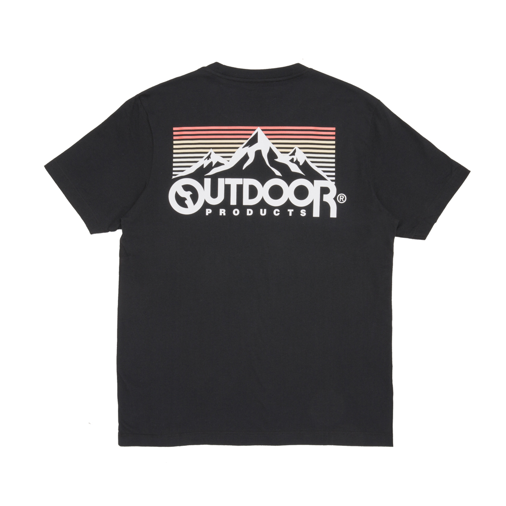 【OUTDOOR】口袋LogoT恤-黑色 ODT005BK (ODCLO)_2