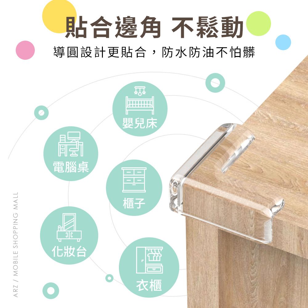桌角防撞貼 L型 【C112】 加厚 防撞保護墊 桌角保護套 透明矽膠 防撞貼 防撞角 防撞墊 桌角保護貼 矽膠軟墊 防撞保護套 防撞條 嬰兒防撞貼 桌角套 兒童防撞貼_3