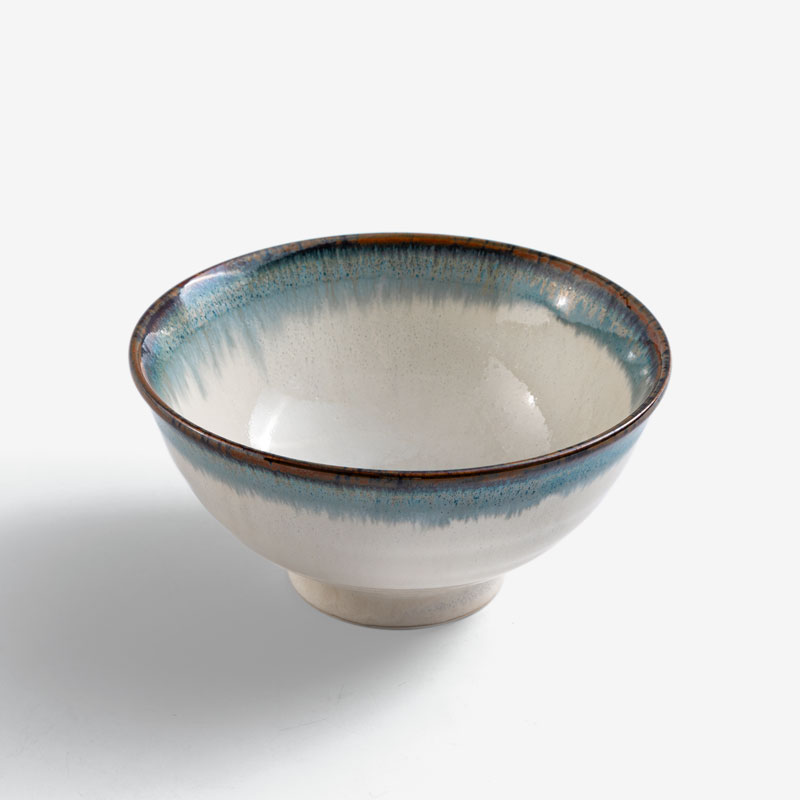 Ice Crack 23cm Ceramic Plate_0