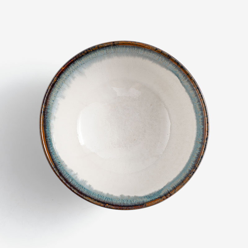 Ice Crack 23cm Ceramic Plate_2