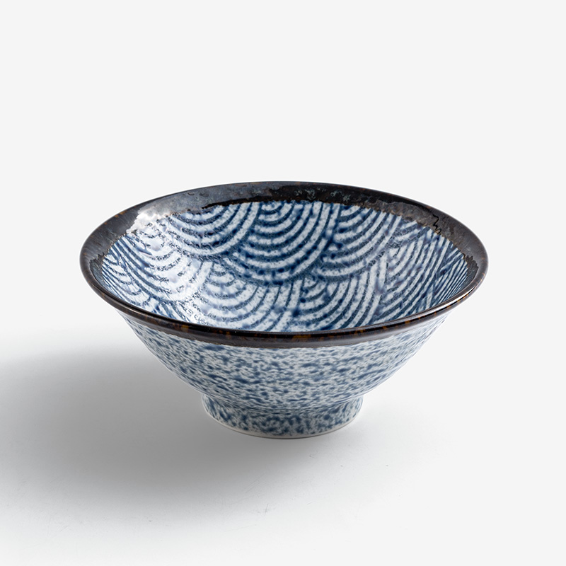 Ice Crack 23cm Ceramic Plate_0