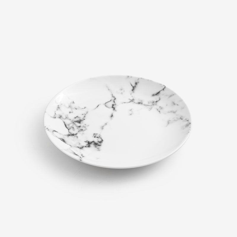 WAGA Earth Whisper White Jade Plate 20cm_0