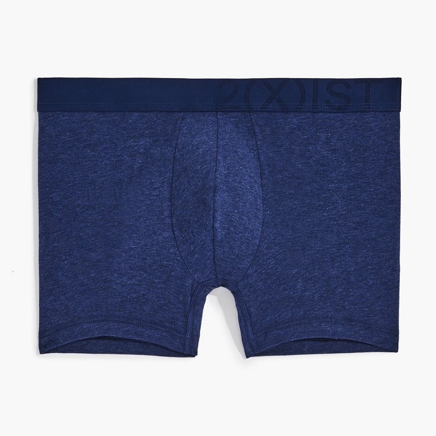 Pima Flex - 極品特長絨棉/合身四角褲_0