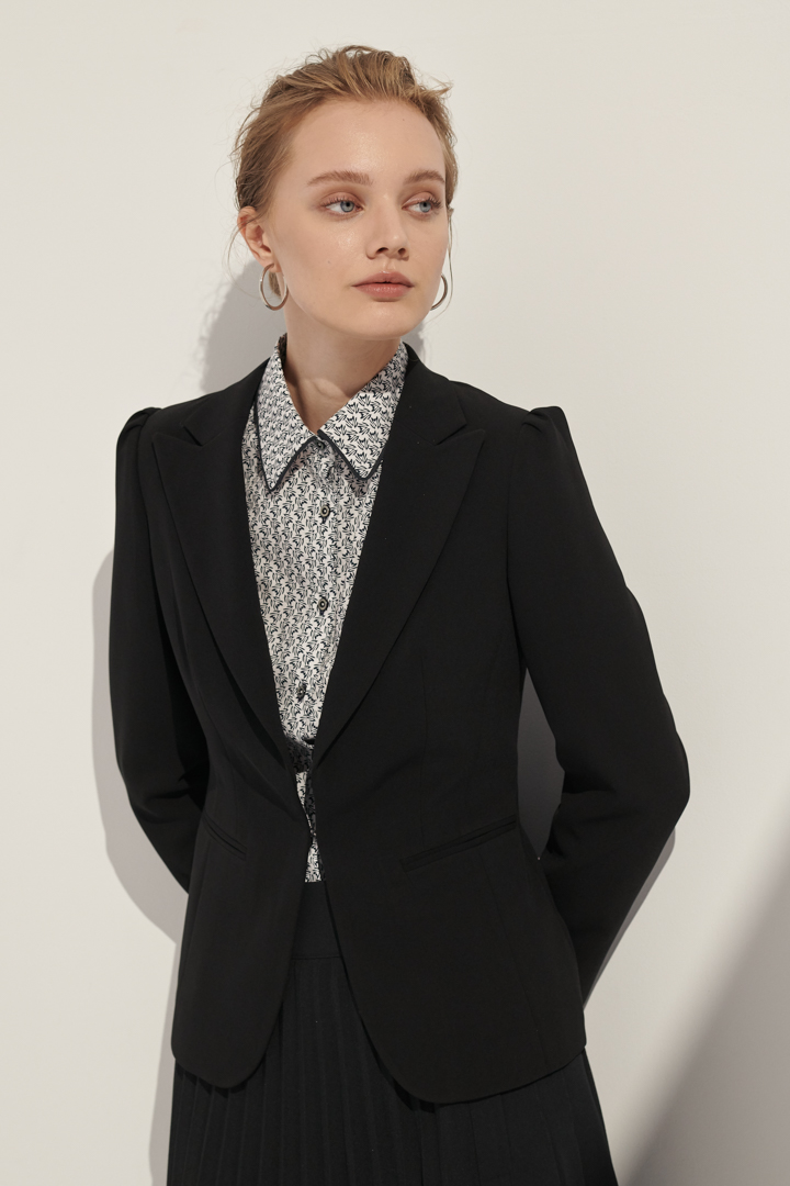SST&C Women'S White Geometric Print Shirt | 7562110001  (Outlet)_5