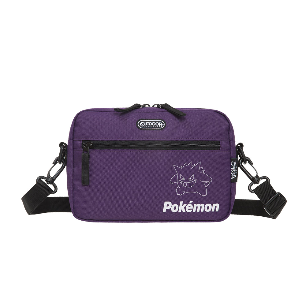 【OUTDOOR】寶可夢Pokemon-夜光耿鬼側背包-紫色 ODGO21A04PL_1