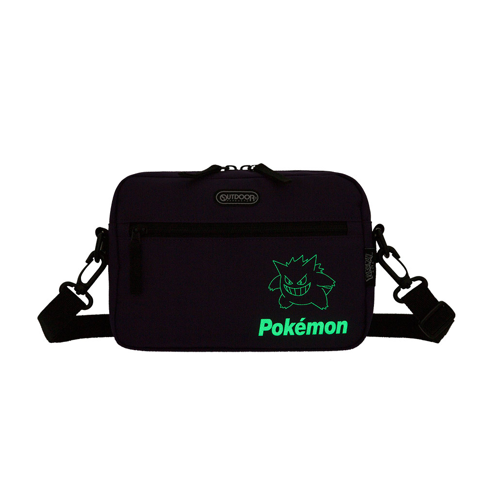 【OUTDOOR】寶可夢Pokemon-夜光耿鬼側背包-紫色 ODGO21A04PL_5