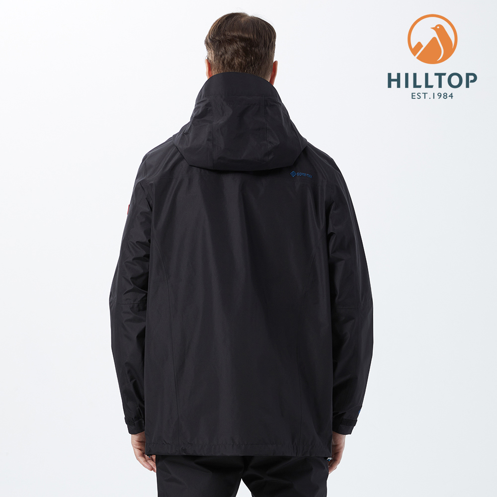 Multifaceted GORE-TEX® 2L 男款防水透氣外套PH22XMZ9 黑
