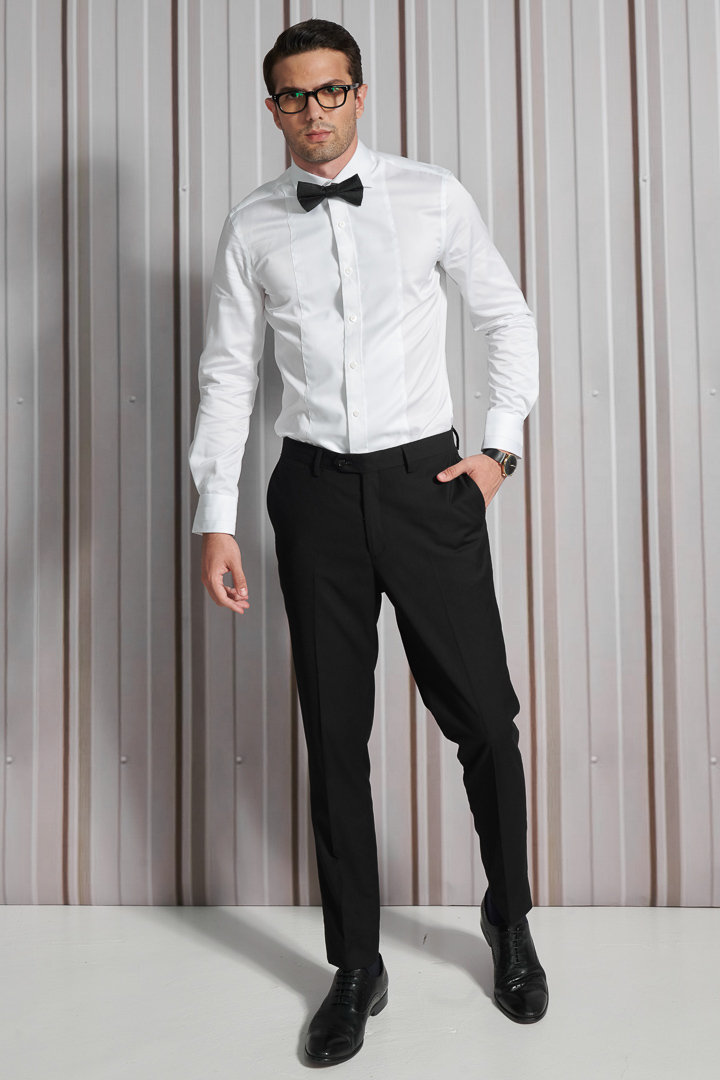SST&C #Milan Series  White Patchwork Shirt | 0312110006  (Outlet)_1