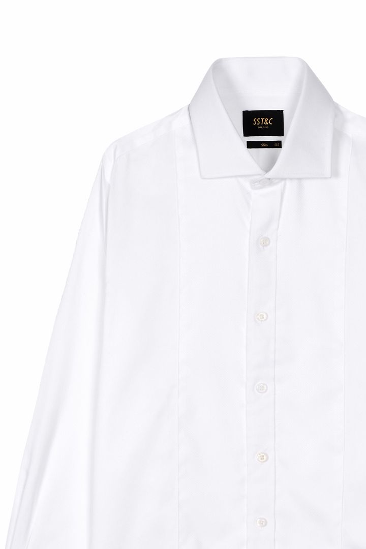 SST&C #Milan Series  White Patchwork Shirt | 0312110006  (Outlet)_8