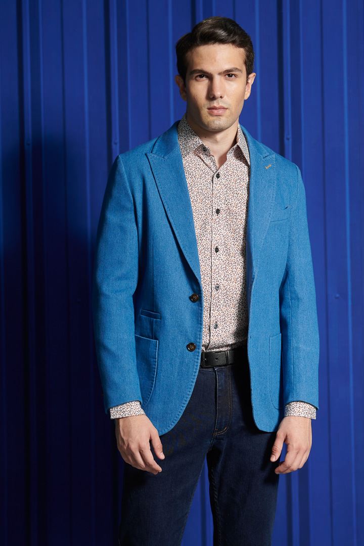 SST&C #Comfortable Cotton  Brown Leaf Print Shirt | 0312110012  (Outlet)_3
