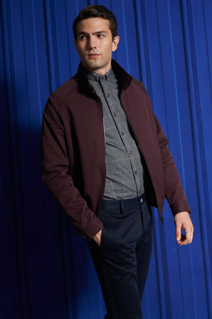 SST&C #Official Website Exclusive  Burgundy Bomber Jacket | 0612110004  (Outlet)_1