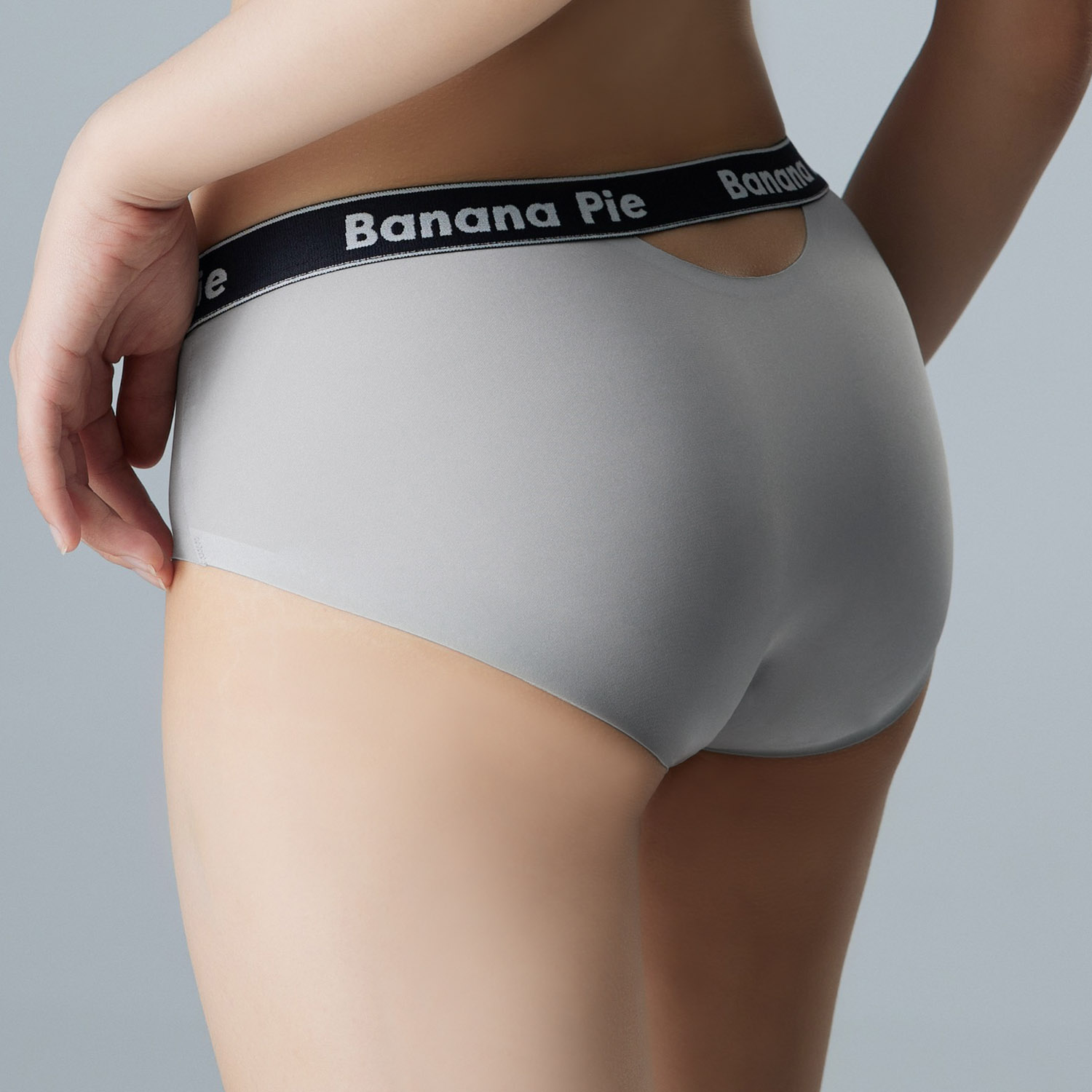 [Banana Pie] IN ZERO無重力低腰平口內褲-工業灰_7